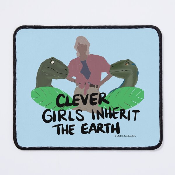 Item preview, Clever Girls Inherit The Earth designed and sold by YarnWitchCrafts.