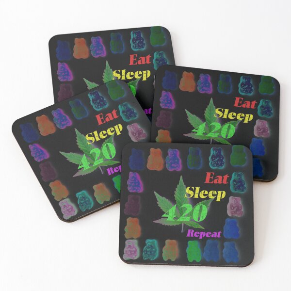 Item preview, Eat Sleep 42o Cannabis designed and sold by Neolitikum.