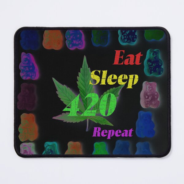 Item preview, Eat Sleep 42o Cannabis designed and sold by Neolitikum.