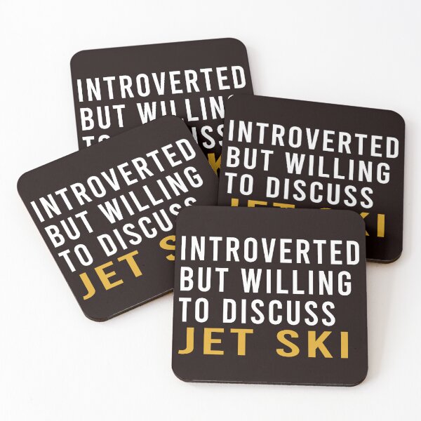 Item preview, Introverted But Willing To Discuss Jetski, Funny Jetski, Jetski Love, Water Sports designed and sold by Aerial Addicts.