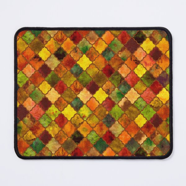 Item preview, Autumn Arabesque Digital Quilt designed and sold by TigerTorreArt.