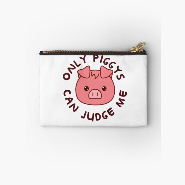 Item preview, Only Piggys Can Judge Me Cute Happy Pink  Pig Piglet designed and sold by TheWildFlix.