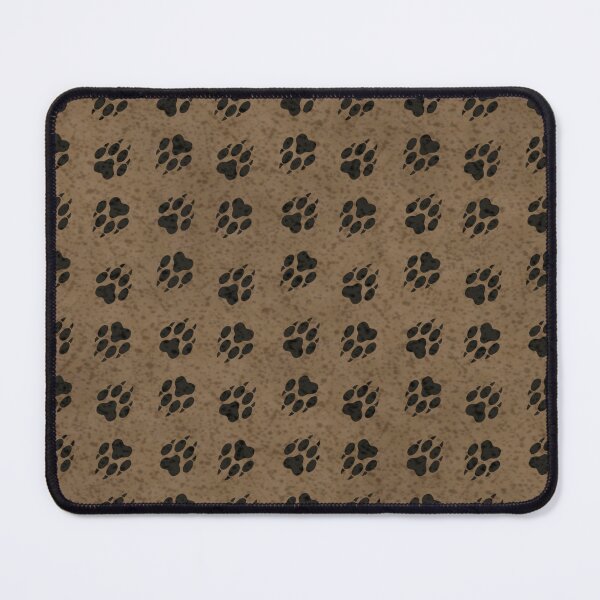 Item preview, Pawprints Cocoa Brown designed and sold by TigerTorreArt.