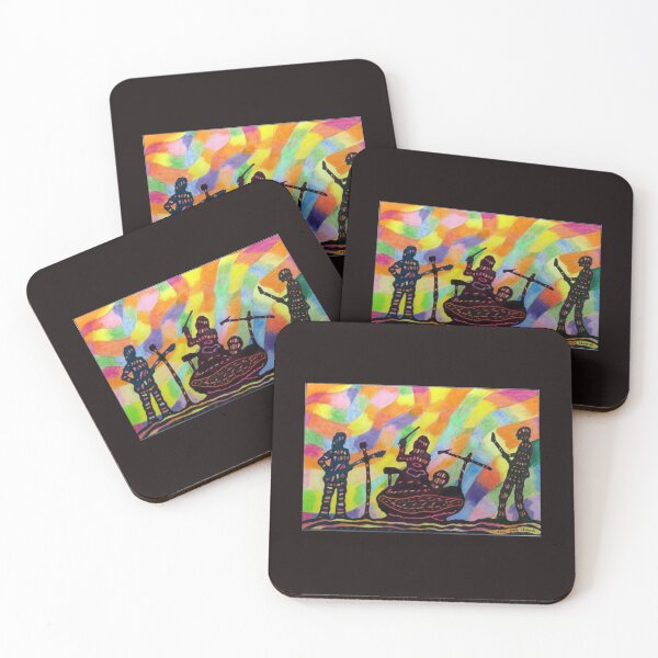Item preview, 650 - ROCK BAND - DAVE EDWARDS - COLOURED PENCILS - 2022 designed and sold by BLYTHART.