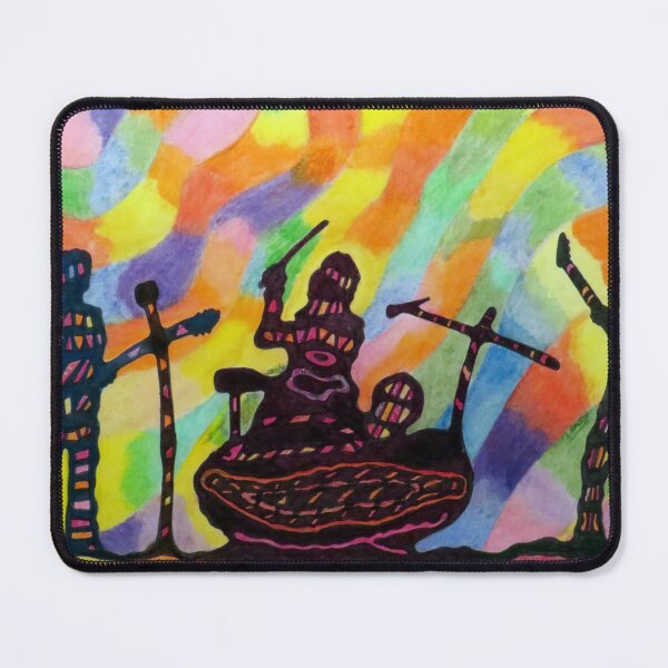 Item preview, 650 - ROCK BAND - DAVE EDWARDS - COLOURED PENCILS - 2022 designed and sold by BLYTHART.