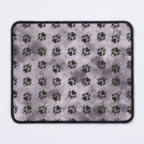 Item preview, Pawprints Stormy Grey designed and sold by TigerTorreArt.