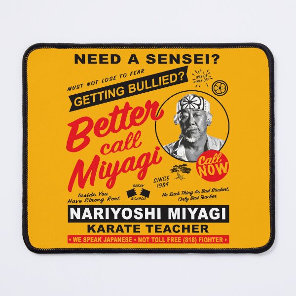 Item preview, Need A Sensei Better Call Miyagi designed and sold by Alema Art.