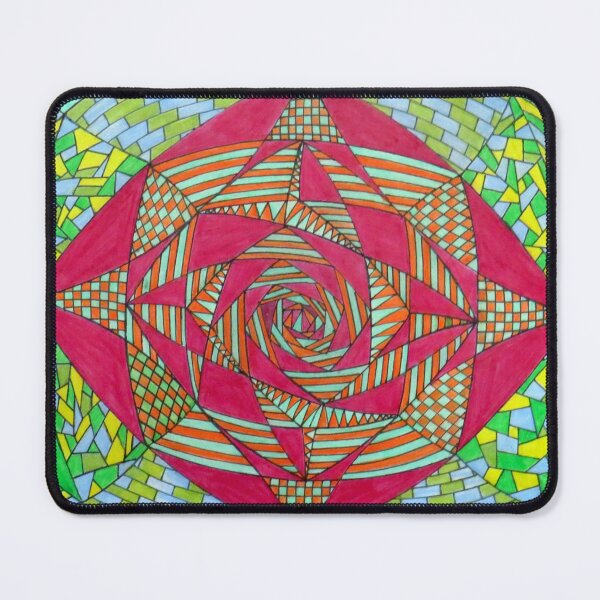 Item preview, 651 - ABSTRACT DESIGN - 11 - DAVE EDWARDS - COLOURED PENCILS - 2022 designed and sold by BLYTHART.