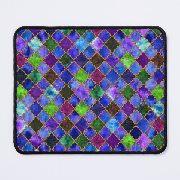 Item preview, Peacock Arabesque Digital Quilt designed and sold by TigerTorreArt.