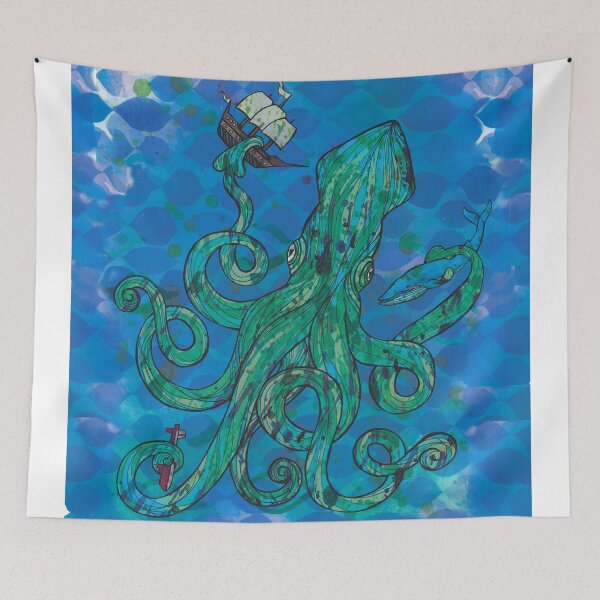 Item preview, The Kraken designed and sold by inkedinred.