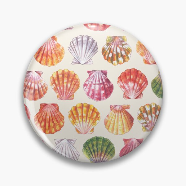 Item preview, Hawaiian Sunrise Shell Pattern - Cream designed and sold by softbiology.