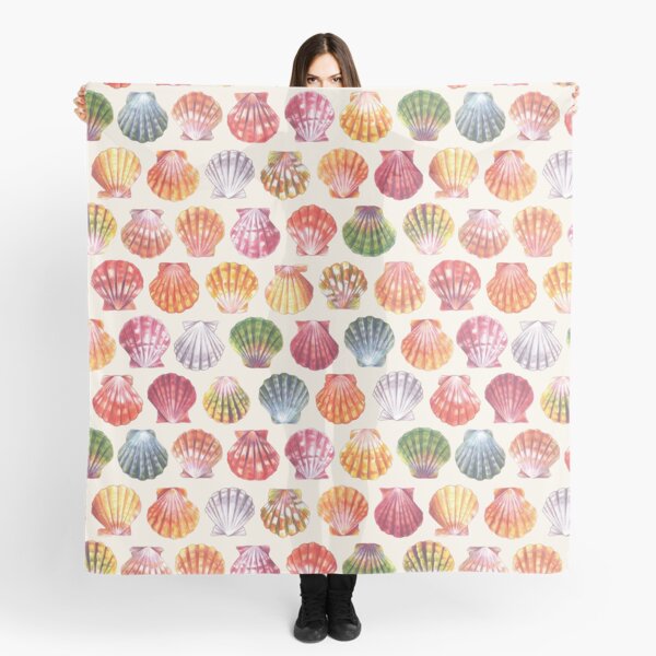 Item preview, Hawaiian Sunrise Shell Pattern - Cream designed and sold by softbiology.