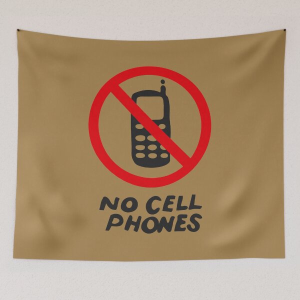 Item preview, no cell phones  designed and sold by senaeksi.