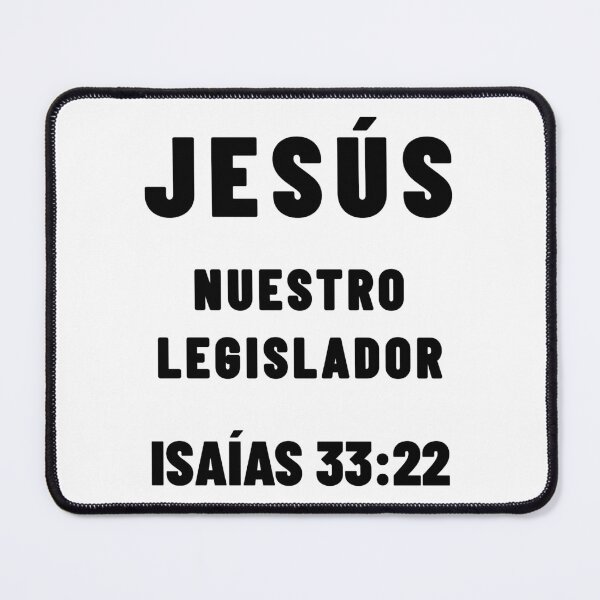 Item preview, Isaiah 33:22 Jesus Our Lawgiver Spanish Bible Verse designed and sold by NombresDeJesus.