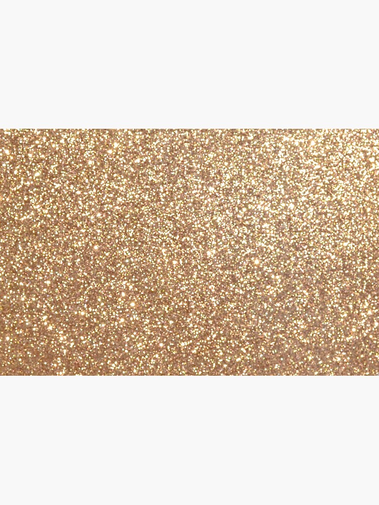Copper Rose Gold Metallic Glitter by podartist