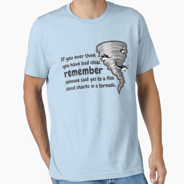 Item preview, Shark Tornado designed and sold by HandDrawnTees.