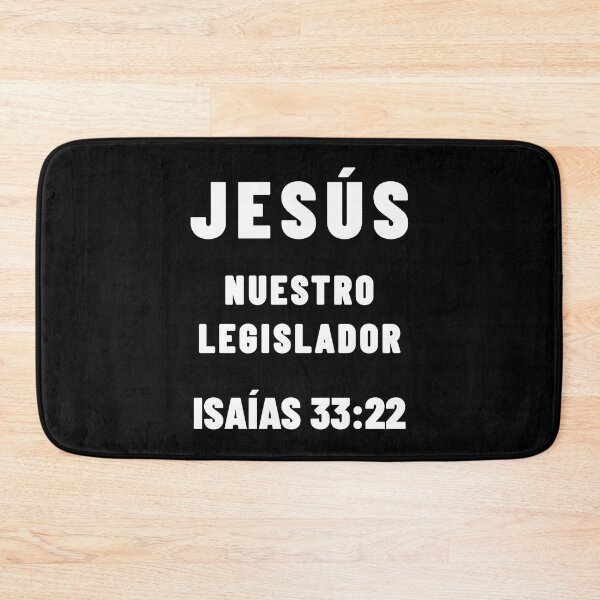 Item preview, Isaiah 33:22 Jesus Our Lawgiver Spanish Bible Verse designed and sold by NombresDeJesus.