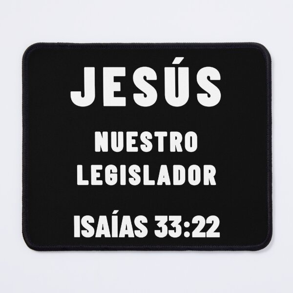 Item preview, Isaiah 33:22 Jesus Our Lawgiver Spanish Bible Verse designed and sold by NombresDeJesus.