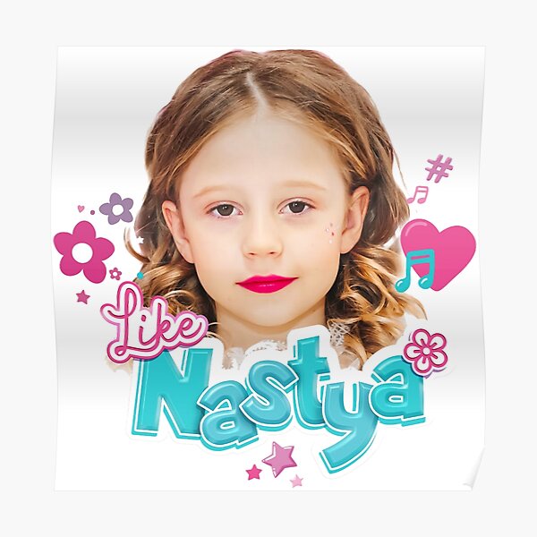 Nastya Girl Poster For Sale By Moricci Redbubble 