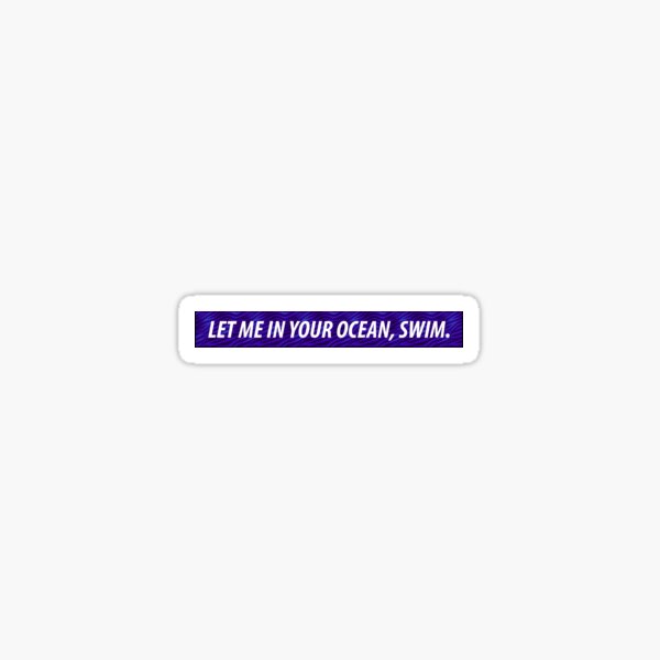 chase atlantic lyrics pack Sticker for Sale by itsacruelsummer