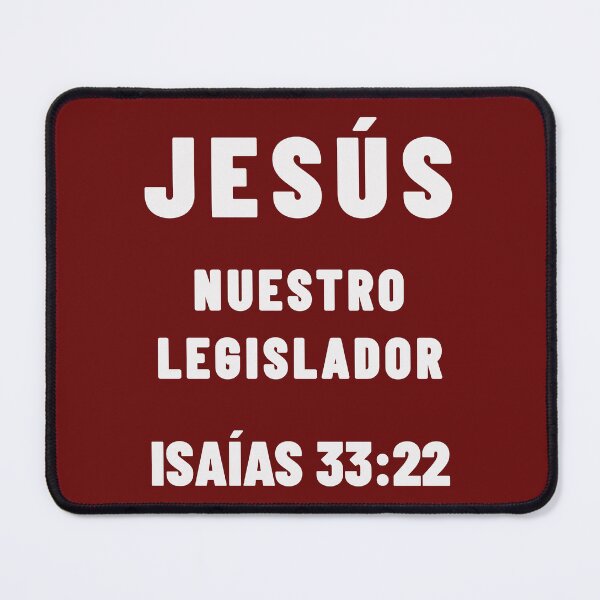 Item preview, Isaiah 33:22 Jesus Our Lawgiver Spanish Bible Verse designed and sold by NombresDeJesus.