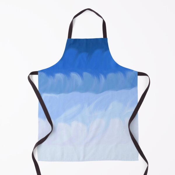 Item preview, Blended Blue Cloudy Ombré Hues Abstract Painting, made by EndlessEmporium designed and sold by EndlessEmporium.