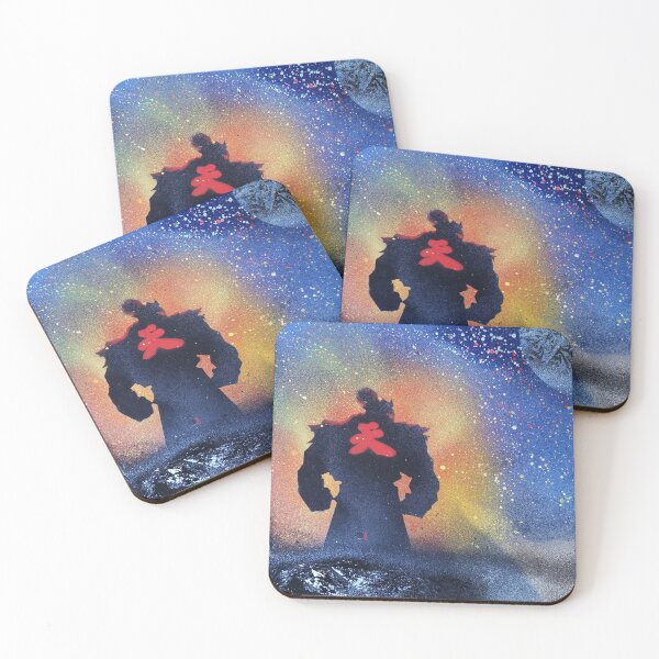 Item preview, Akuma Street fighter spray paint art  designed and sold by Twinkleb17.