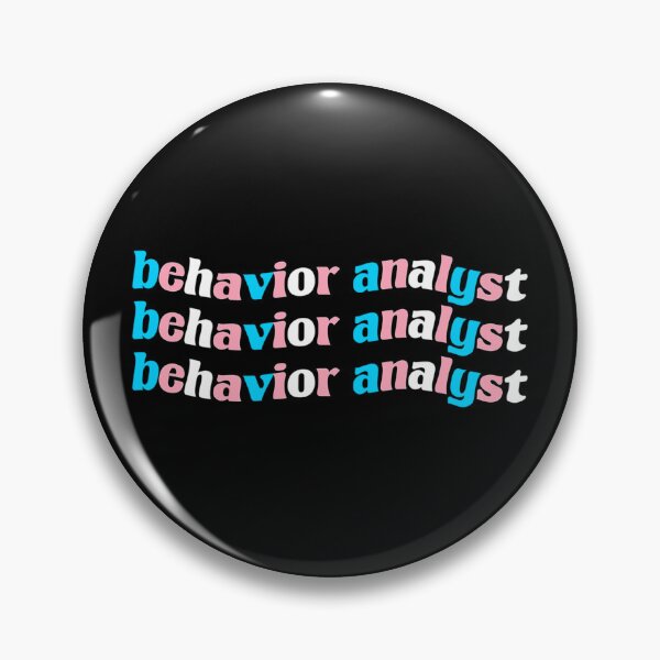 Item preview, Behavior Analyst blue pink white designed and sold by bcbayay designs.