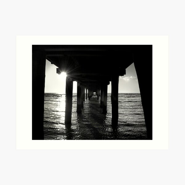 The Pier... Art Print
