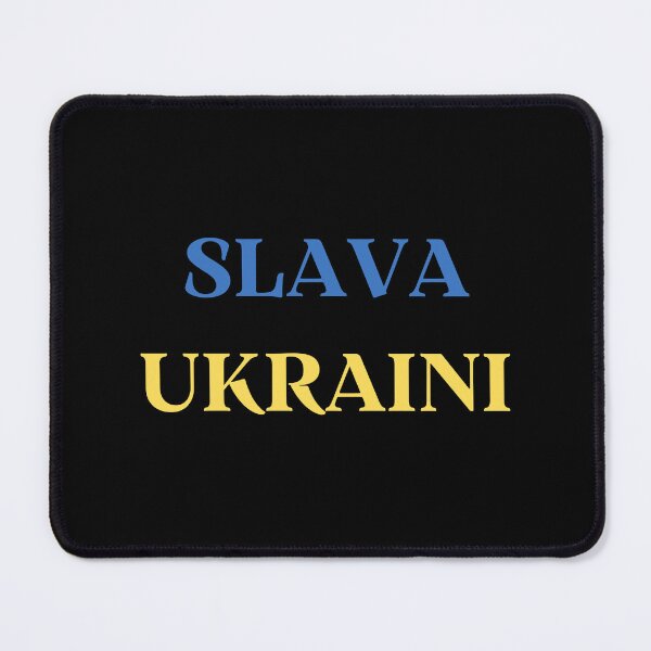 Item preview,  Slava Ukraini - red and blue designed and sold by E-Eden.