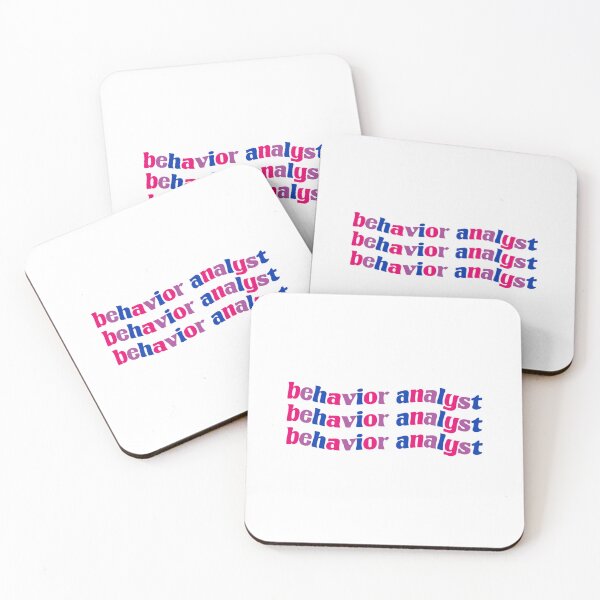 Item preview, Behavior Analyst blue pink purple designed and sold by bcbayay designs.