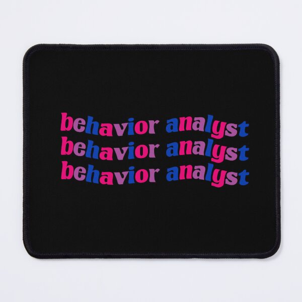 Item preview, Behavior Analyst blue pink purple designed and sold by bcbayay designs.