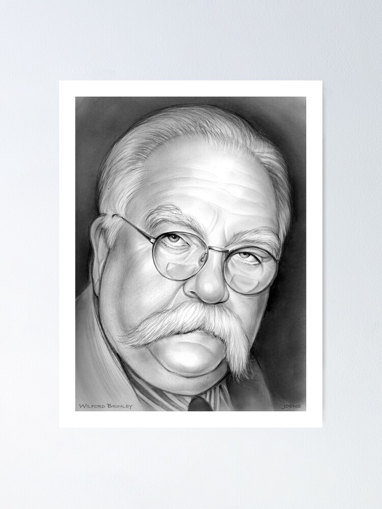 &ldquo;Wilford Brimley&rdquo; Poster by gregchapin | Redbubble