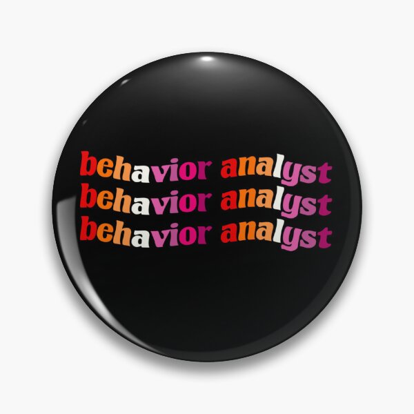 Item preview,  Behavior Analyst pink orange purple designed and sold by bcbayay designs.