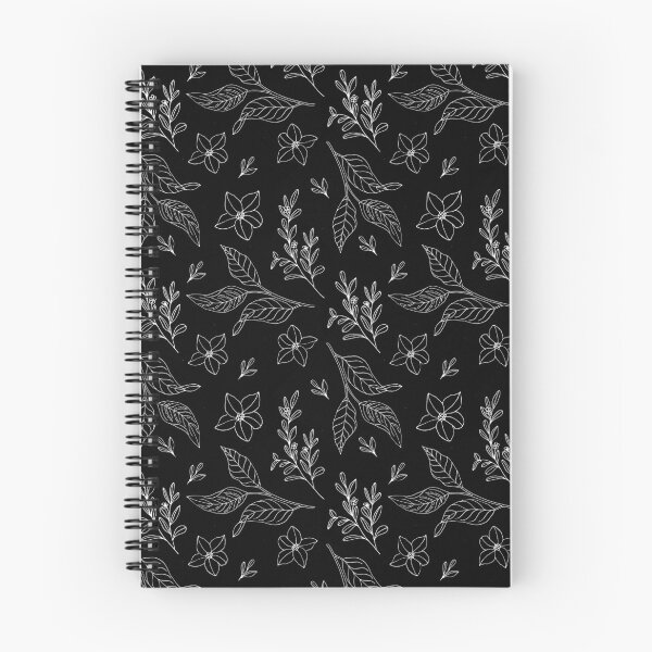 Artikelvorschau, Wildes Blumenmuster Schwarzer Hintergrund entworfen und verkauft von Limestudio.