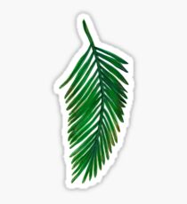 palm leaf stickers redbubble