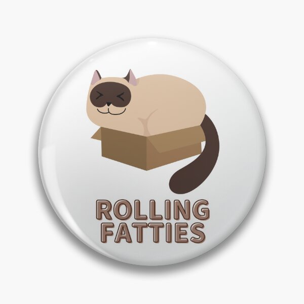 Item preview, Rolling Fatties Cat Funny designed and sold by TrueWorth.