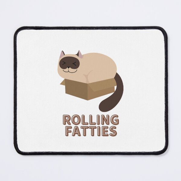 Item preview, Rolling Fatties Cat Funny designed and sold by TrueWorth.