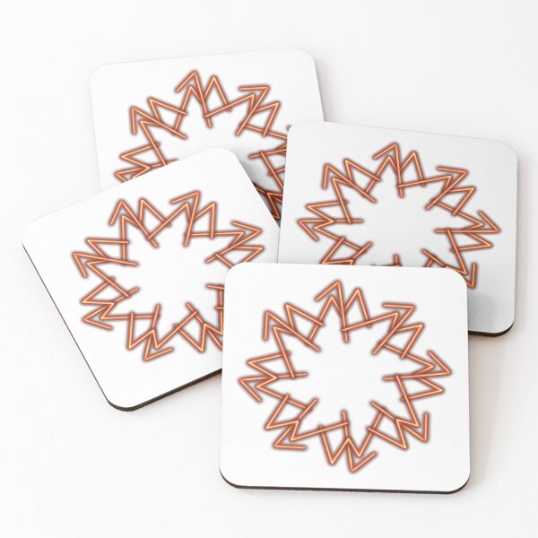 Item preview, Copper star, abstract art designed and sold by Meo Design.