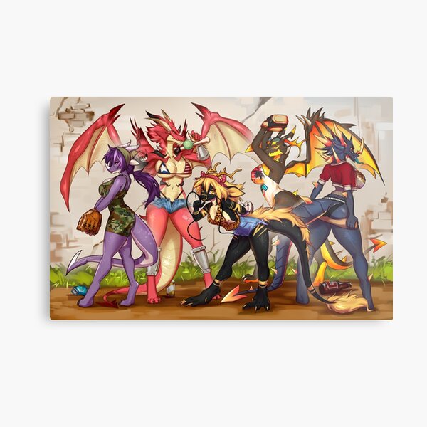 Item preview, All-Girls All-Dragon Trailer-Park Baseball Team designed and sold by DragonFU.