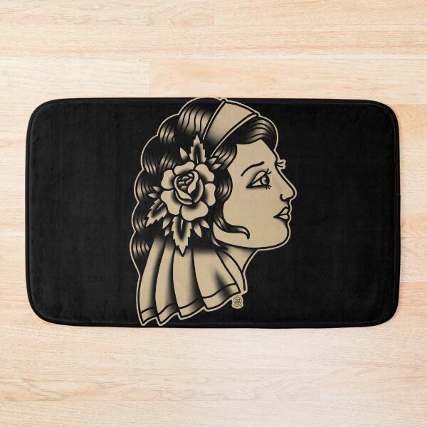 Item preview, Traditional Lady Tattoo  designed and sold by napiks.