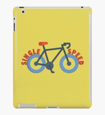 Single Speed Bike iPad Case/Skin