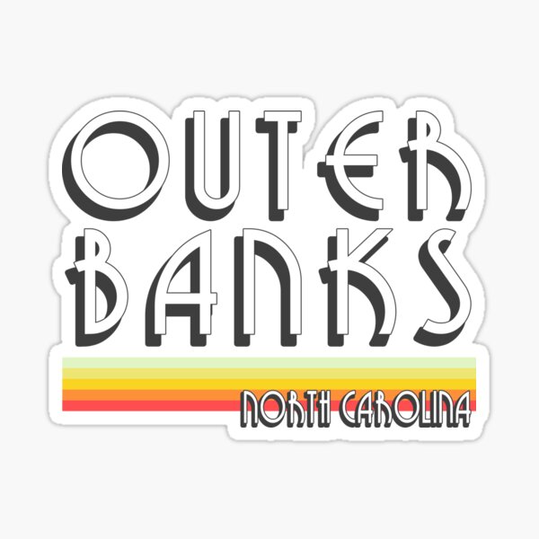 Artikel-Vorschau von Äußere Banken Vintage OBX NC, designt und verkauft von Brandon Fuller.