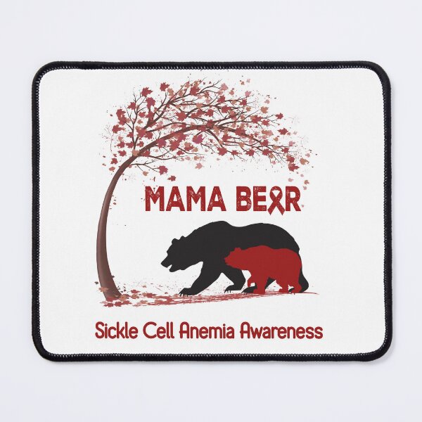 Item preview, Mama Bear Sickle Cell Anemia Awareness designed and sold by Mnrshirley.