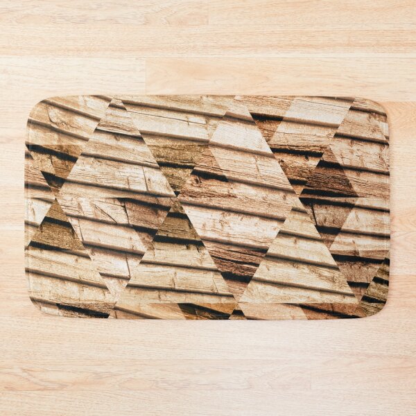Item preview,  Triangles wood pattern designed and sold by cutecrazytshirt.