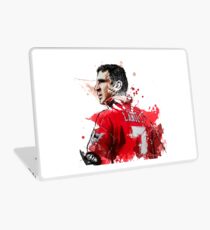 Eric "Le King" Cantona Painting Laptop Skin