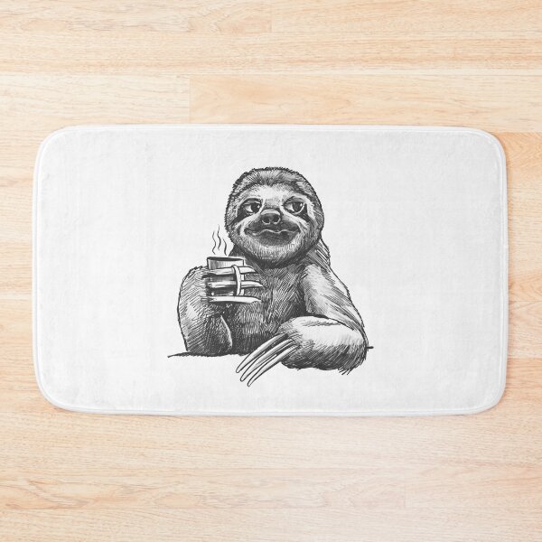 Item preview, Caffeine Coffee Sloth designed and sold by MizzKarizmah.