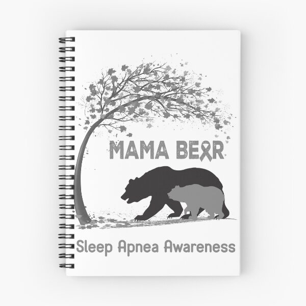 Item preview, Mama Bear Sleep Apnea Awareness designed and sold by Mnrshirley.