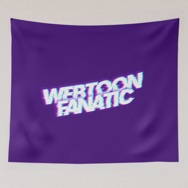 Item preview, WebToon Fanatic With Purple Background designed and sold by KayLadyBug.