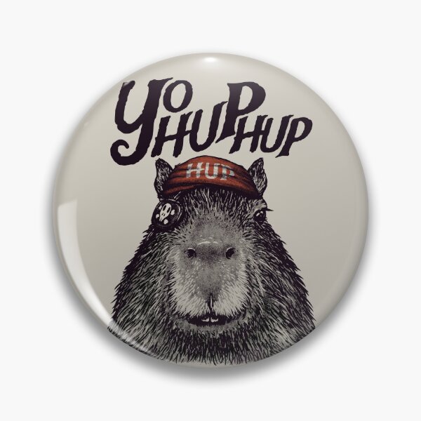 Item preview, Capyrate - YoHupHup Pirate Capybara Yo Ho Ho Yohoho | His Name - Gort | Capy Yuzu | Pet Mat Bandana designed and sold by Any Color Designs.